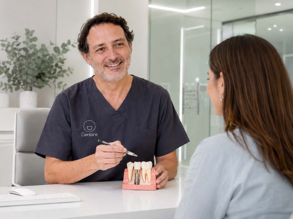 Implantes dentales en Córdoba. Implante de diente en Córdoba. Precio de implante dental en Córdoba.